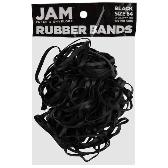 JAM Paper Size 64 Rubber Bands